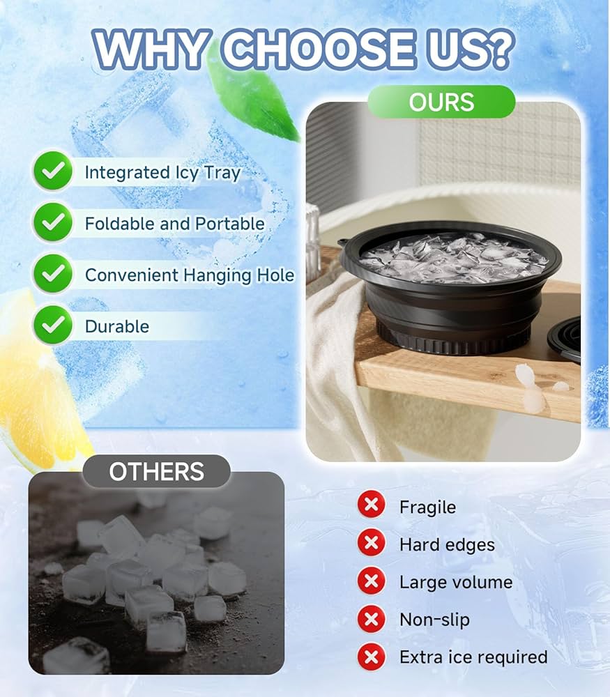 Foldable Ice Facial Bowl