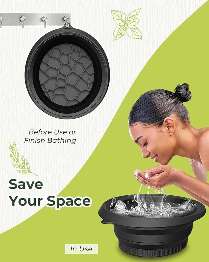 Foldable Ice Facial Bowl