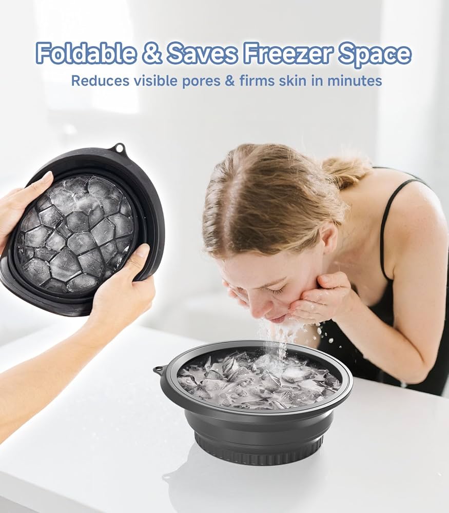 Foldable Ice Facial Bowl