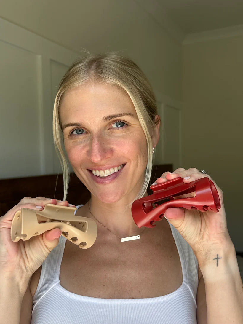 Hair Soft Silicone Cloud Claw Clip (Pack of 2)