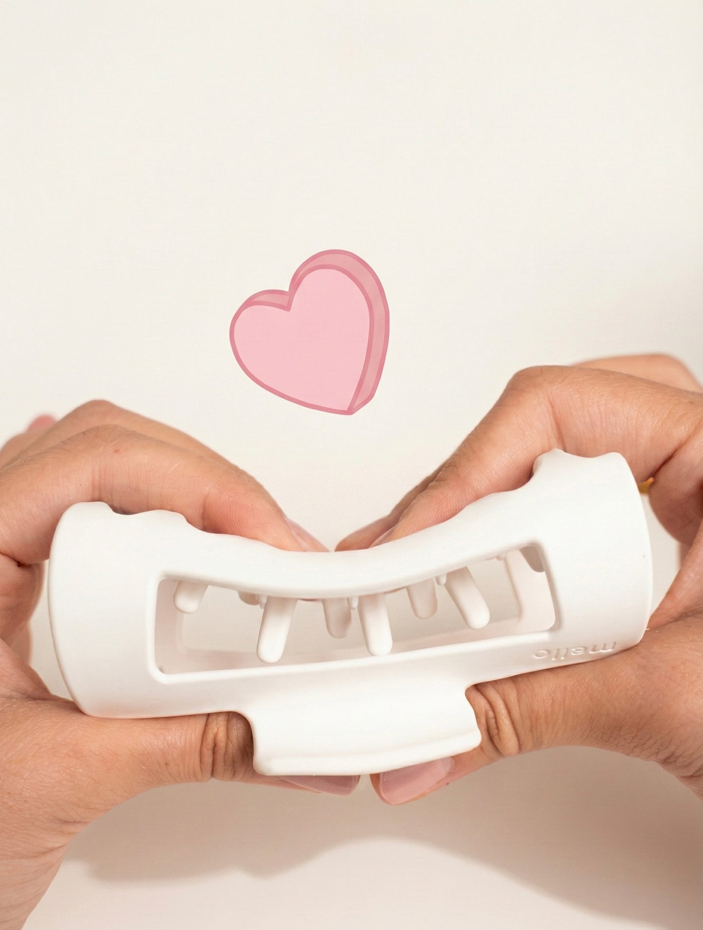 Hair Soft Silicone Cloud Claw Clip (Pack of 2)