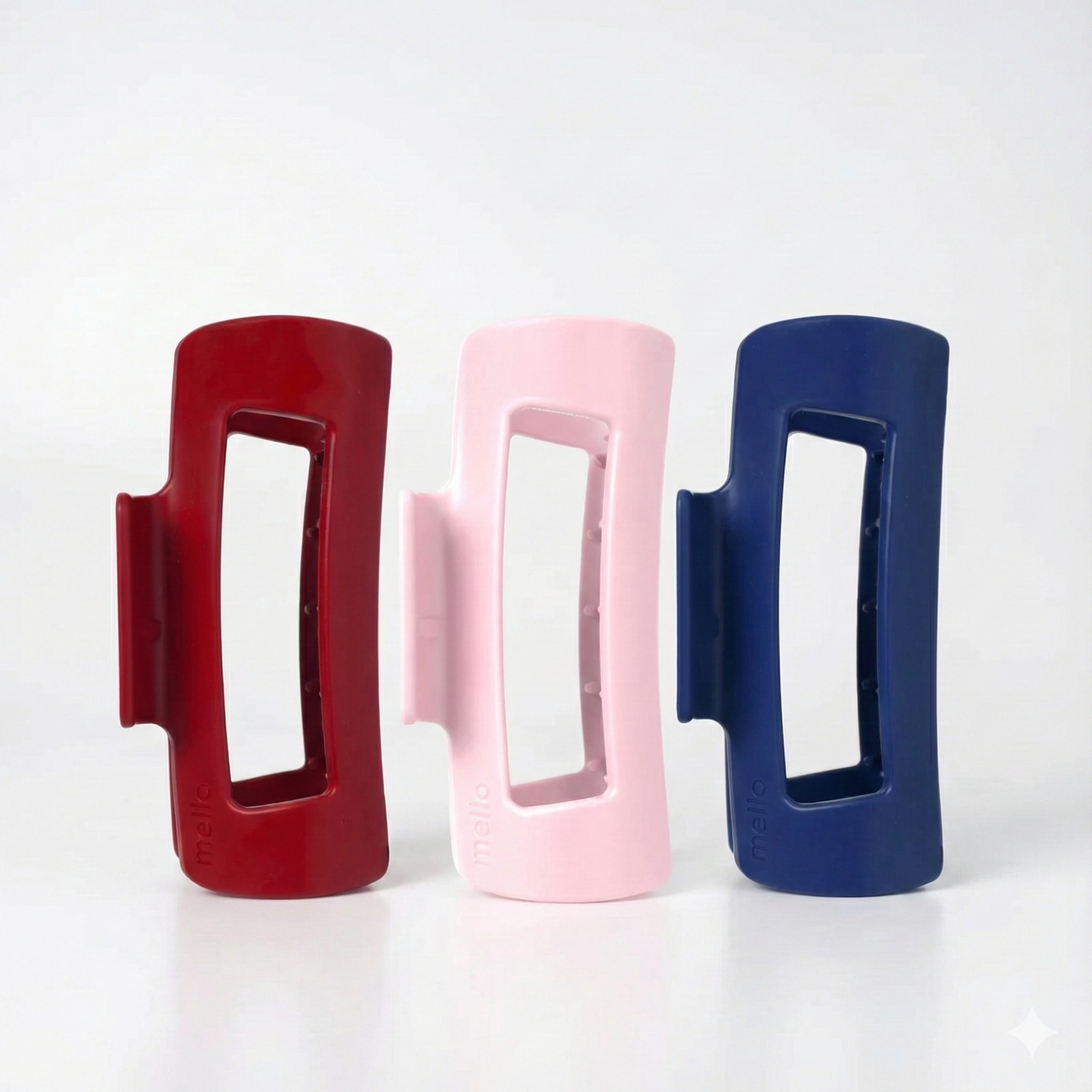 Hair Soft Silicone Cloud Claw Clip (Pack of 2)